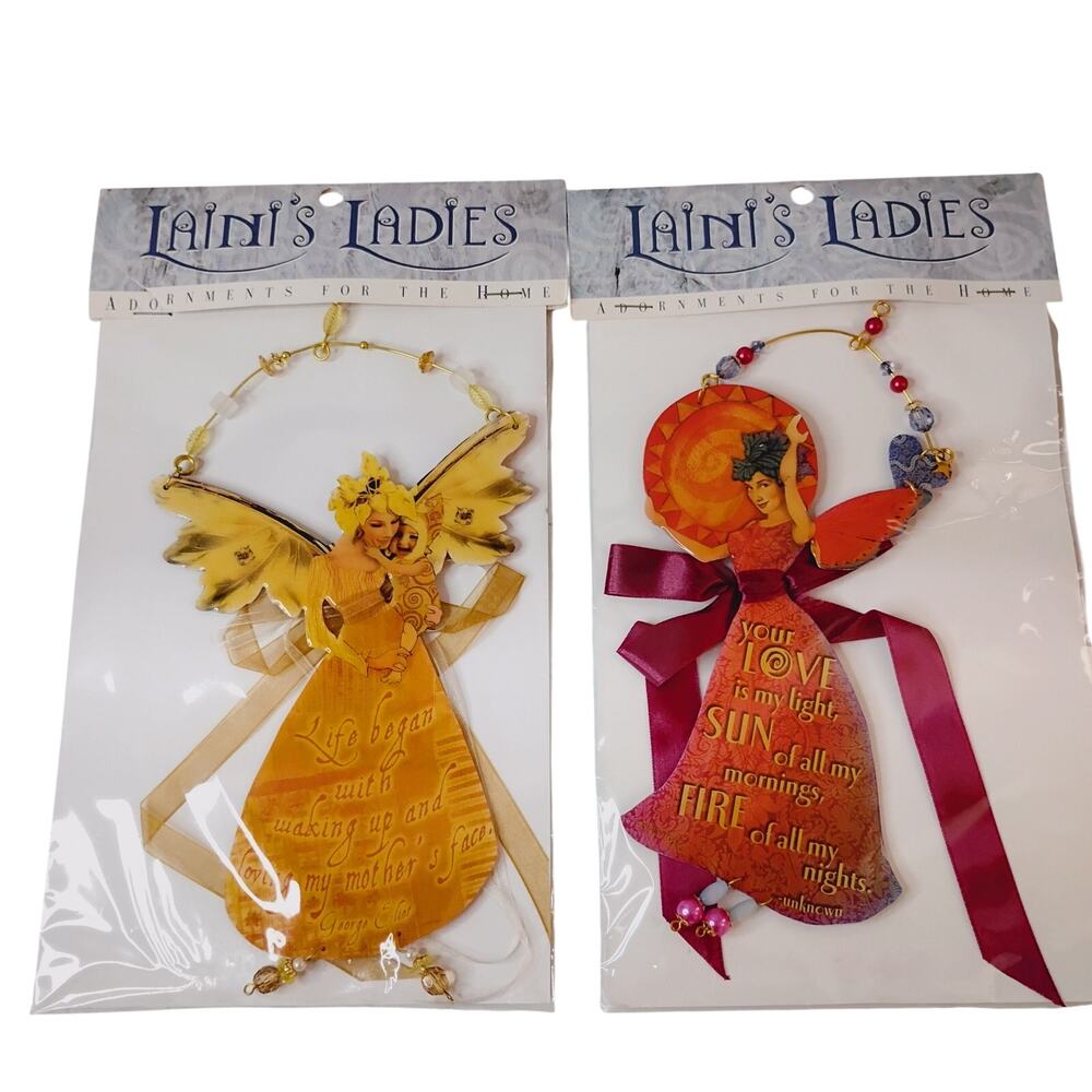 VTG New Old Stock Lainis Ladies Adornments For The Home Sun#60118 Mother#60107